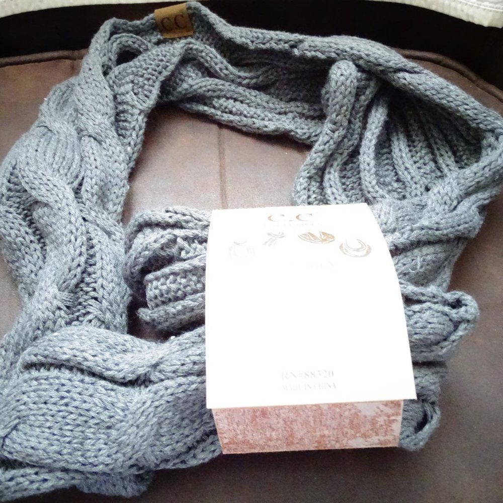 Infinity Grey Scarf